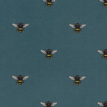 Abeja Teal Fabric by the Metre